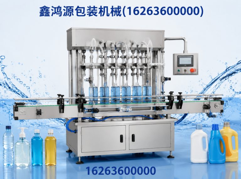 高密市酒水灌装设备展示图
